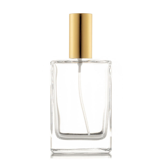 Transparent Elegant Glass Fragrance Bottle Featuring Durable Design Suitable for Perfume Essential Oils and Aromatherapy